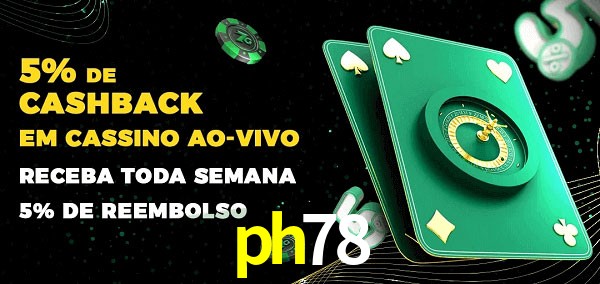 Promoções do cassino ao Vivo ph78